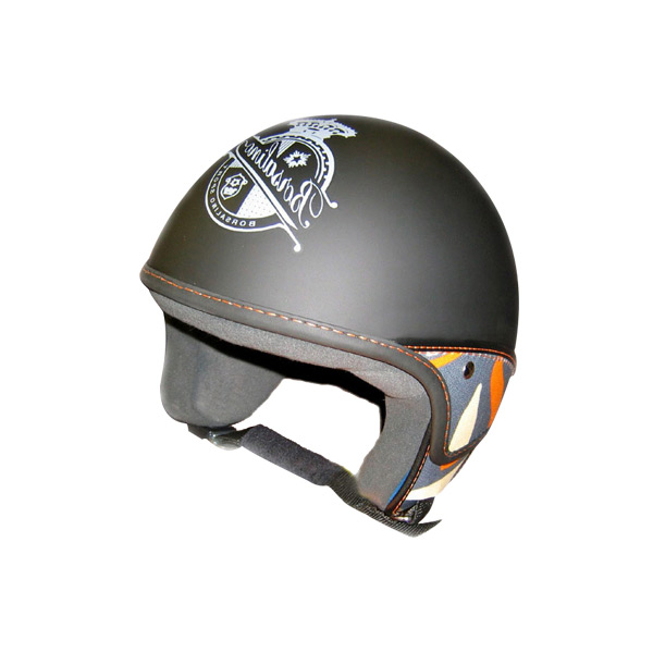 Motorcycle Helmet Borsalino Iris Black Mat