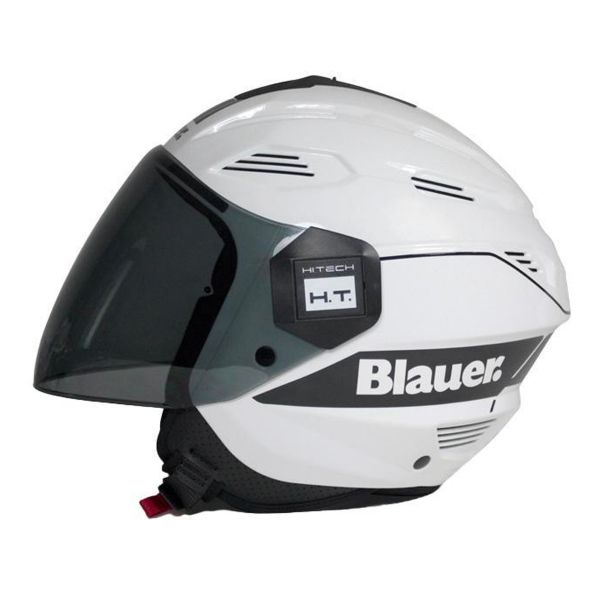 Open Face Blauer Bratt White Black