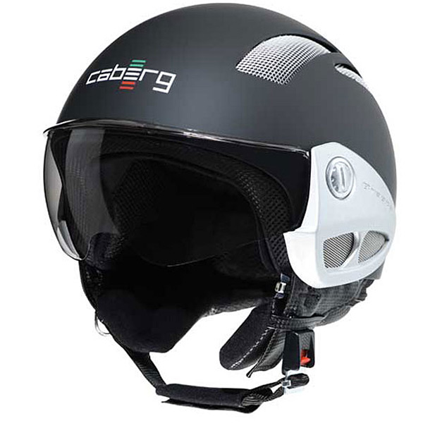 Open Face Caberg Breeze Black Mat