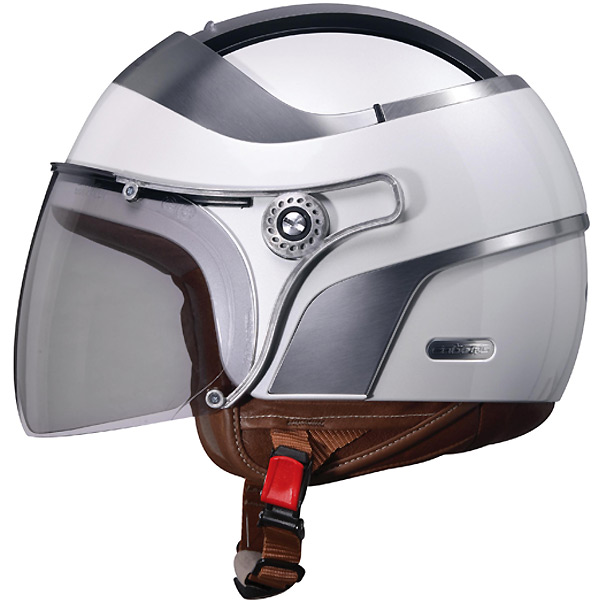 Open Face Caberg Uno Jet White Nacr�
