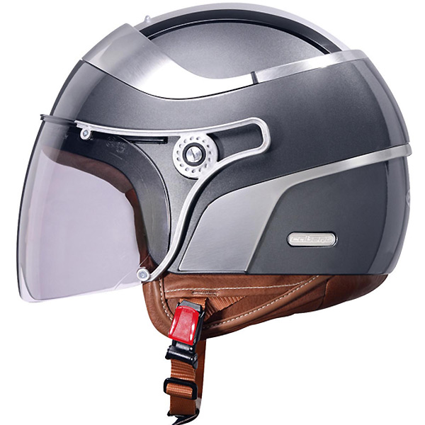 Open Face Caberg Uno Jet Gun Metal