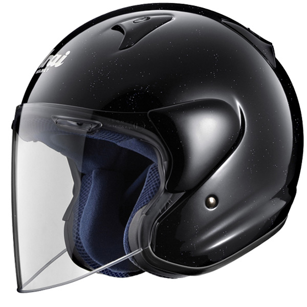 Open Face Arai SZ-F Diamond Black
