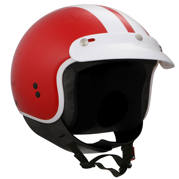 Motorcycle Helmet GPA Cooper Bright Red