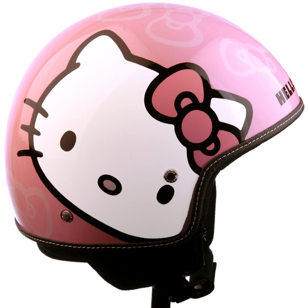 Open Face Hello Kitty Candy Pink Sans Visor