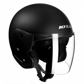 Casque Open Face IOTA Vector Matt Black Casque Open Face IOTA Vector Matt Black