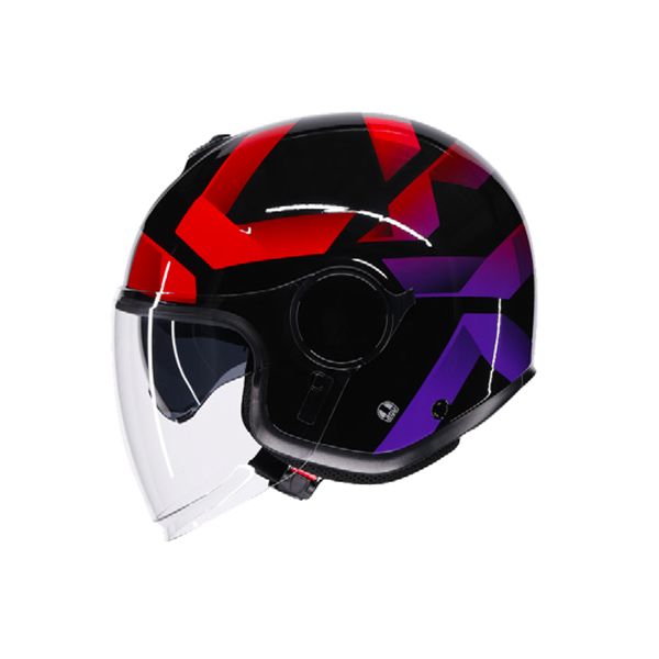 AGV Eteres Camogli Black Red Purple