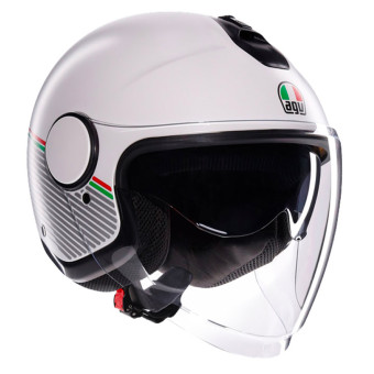 Casque Open Face AGV Eteres Capoliveri Matt White Italy Casque Open Face AGV Eteres Capoliveri Matt White Italy