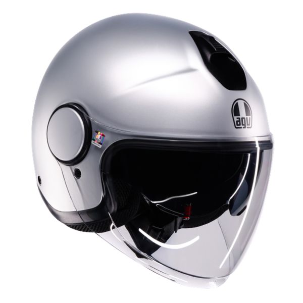Open Face AGV Eteres Mono Matt Luce Grey