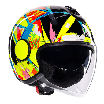 Casque Open Face AGV Eteres Rossi Winter Test 2019 Casque Open Face AGV Eteres Rossi Winter Test 2019