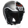 Casque Open Face AGV Irides Trieste Black White Red