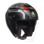 Casque Open Face AGV Irides Zurigo Matt Black Grey