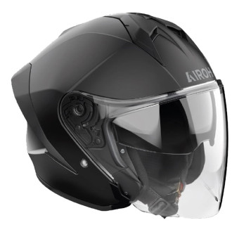Open Face Airoh H 21 Color Black Matt