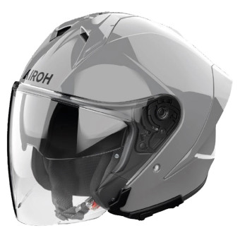 Open Face Airoh H 21 Color Concrete Grey