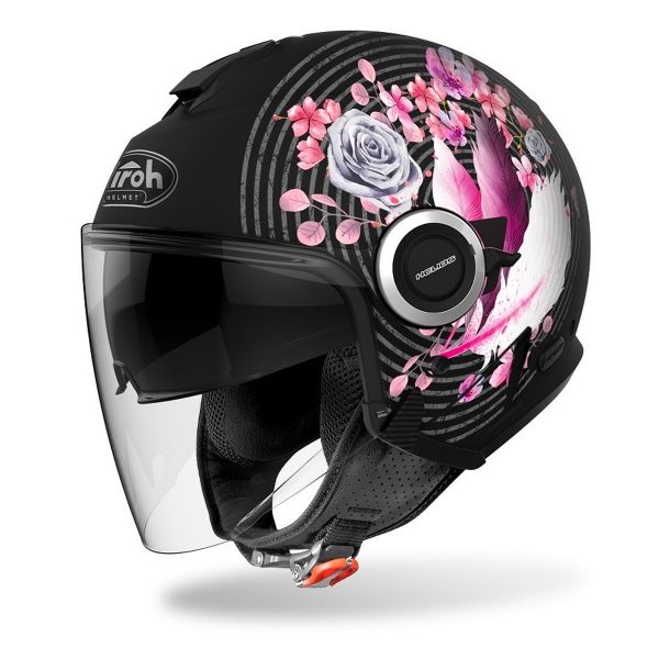 Open Face Airoh Helios Mad Matt