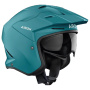 Casque Open Face Airoh Kombakt Color Petrol Green Matt