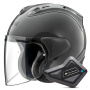 Casque Open Face Arai SZ-R Vas Evo Grey + Kit Bluetooth BT Mini