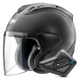 Casque Open Face Arai SZ-R Vas Evo Matt Black + Kit Bluetooth BT Mini