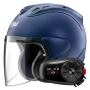 Casque Open Face Arai SZ-R Vas Evo Matt Blue + Kit Bluetooth 5S Solo