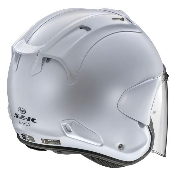 Arai SZ-R Vas Evo Matt White + Kit Bluetooth 5S Solo
