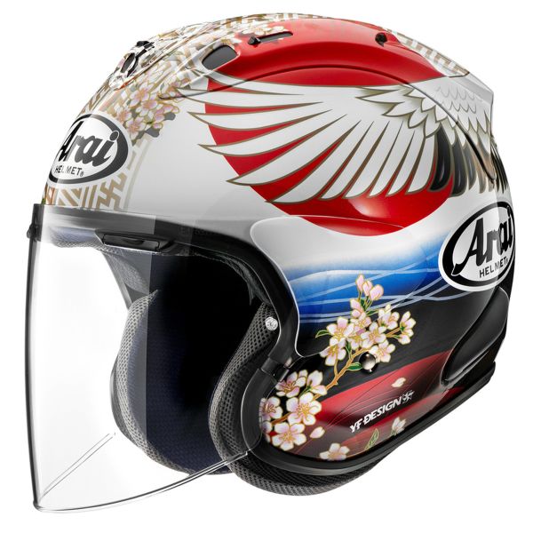 Open Face Arai SZ-R Vas Evo Tsubasa Replica