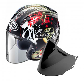 Open Face Arai SZ-R Vas Oriental 2 + Visor