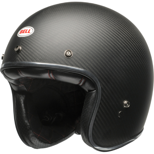 Open Face Bell Custom 500 Carbon Mat Black