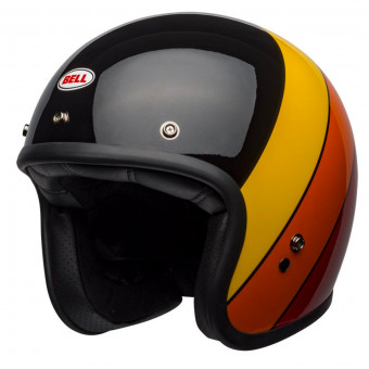 Open Face Bell Custom 500 Riff Yellow Orange Red