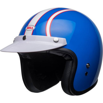 Open Face Bell Custom 500 Six Days Steve McQueen Blue