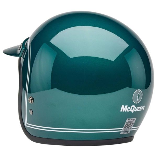 Bell BELL Custom 500 Helmet - Steve McQueen Riverside Metallic Green