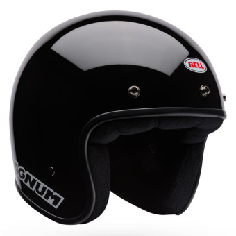 Casque Open Face Bell Magnum Solid Black Casque Open Face Bell Magnum Solid Black