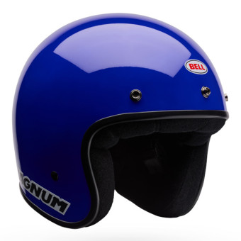 Casque Open Face Bell Magnum Solid Blue Casque Open Face Bell Magnum Solid Blue