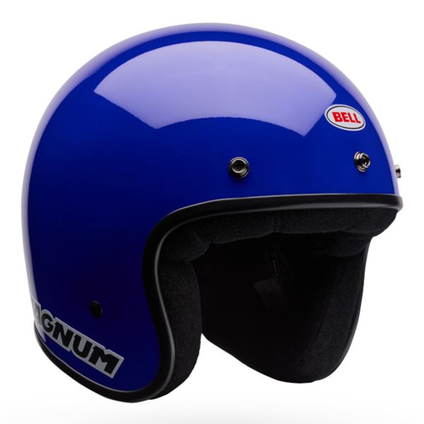 Open Face Bell Magnum Solid Blue