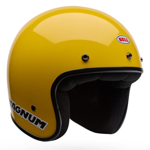 Open Face Bell Magnum Solid Yellow