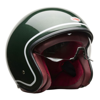 Casque Open Face Bell TX-501 Classic Emerald Casque Open Face Bell TX-501 Classic Emerald