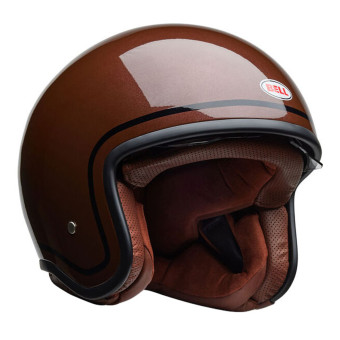 Casque Open Face Bell TX-501 Classic Rootbeer