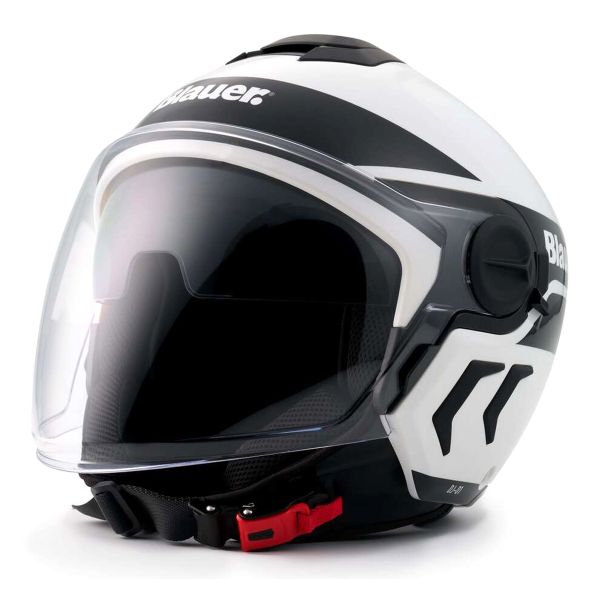 Open Face Blauer DJ01 GR.B White Glossy