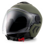 Casque Open Face Blauer DJ01 Mono Green Matt
