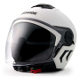 Casque Open Face Blauer DJ01 Mono White Glossy