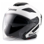 Casque Open Face Blauer JJ01 Mono White Glossy