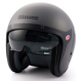 Casque Open Face Blauer Pilot 06 Go Titanium Black Matt