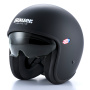 Casque Open Face Blauer Pilot 06 Mono Black Matt