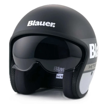 Open Face Blauer Pilot 4.0 Black Matt
