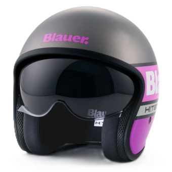 Open Face Blauer Pilot 4.0 Fucsia