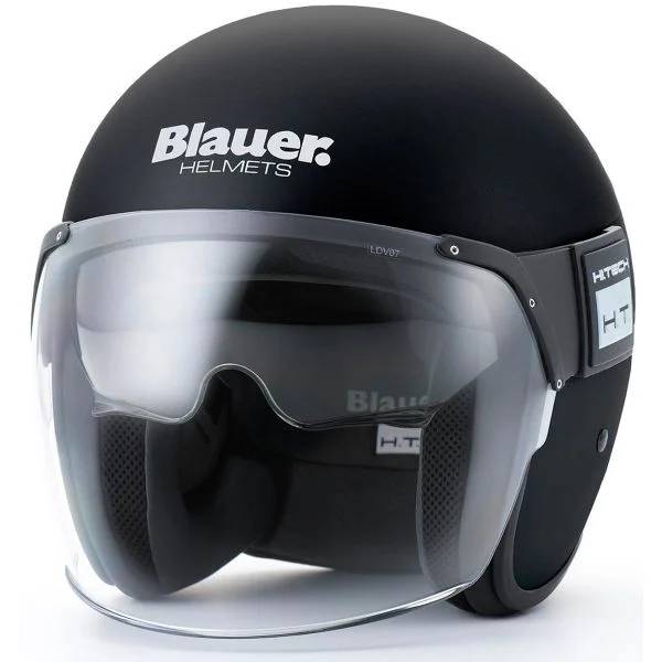 Open Face Blauer Pod 06 Mono Black Matt Open Face Blauer Pod 06 Mono Black Matt