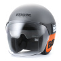 Casque Open Face Blauer Pod 06 Titanium Orange Matt