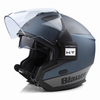 Open Face Blauer Solo BTR Blue Carbon