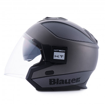 Open Face Blauer Solo BTR Titan Carbon