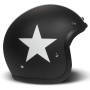 Casque Open Face Dmd Retro Star Black