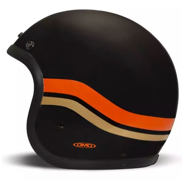 Open Face Dmd Vintage Matt Black Sunset