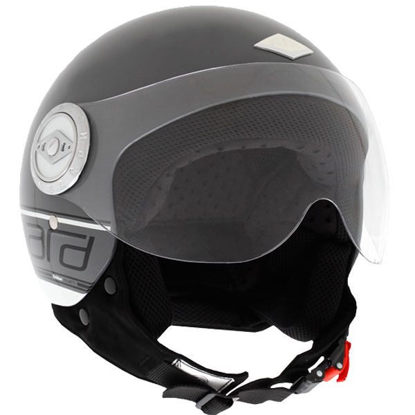 Open Face Edguard Bobber Logo Grey